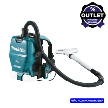 Aspirador de Pó à Bateria Não acompanha 18V DVC260Z Makita Outlet