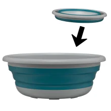 Bacia Retrátil 8 litros Verde RET3499 Flashlimp