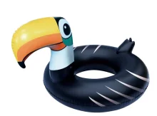 Boia Inflável Especial Gigante Adulto Anel Tucano 176900 Belfix Preta