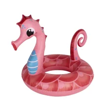 Boia Inflável Especial Gigante Anel Cavalo Marinho 146800 Belfix Vermelha