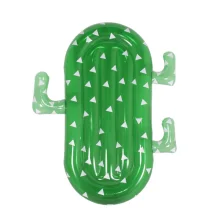 Boia Inflável Especial Gigante Cacto Transparente 180900 Belfix Verde