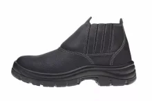 Botina em Couro Biqueira em Plástico Safety Flex 11SFB48-BP Marluvas