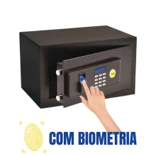 Cofre Digital Compact com Biometria e Trancas em Aço Maciço 05578000-2 Yale