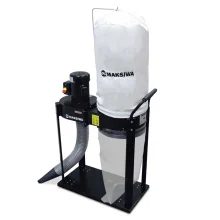 Coletor de Pó Eco com 1 Boca e 1 Reservatório Black Edition CP/1.C Maksiwa