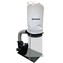 Coletor de Pó Eco com 2 Bocas e 1 Reservatório Black Edition CP/2.C Maksiwa