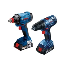 Combo Chave de Impacto GDX 180-LI e Furadeira de Impacto GSB 180-LI à Bateria Bosch