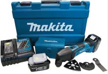 Combo Multicortadora à Bateria 18V e Maleta e Acessórios DTM50RFEX1 Makita 220 Volts