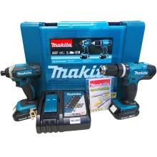 Combo Parafusadeira e Furadeira de Impacto 18V DLX2142AX2 Makita