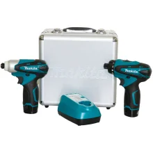 Combo Parafusadeira e Furadeira e Parafusadeira à Bateria 12V-LCT203 Makita