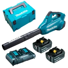 Combo Soprador à Bateria DUB362Z e 2 Baterias BL1850B e Carregador DC18RD Makita