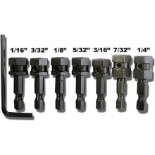 Conjunto Adaptadores de Brocas 83301 7 Peç