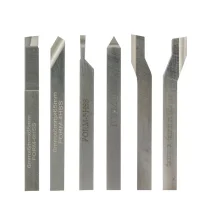 Conjunto de 6 Ferros de Tornear Feitos em HSS Cobalto 24524 Proxxon