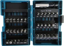 Conjunto de Bits com 37 Peç B-28606 Makita
