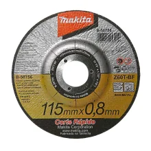 Disco Abrasivo de Corte Central 115x22.23x08mm B-50756 Makita