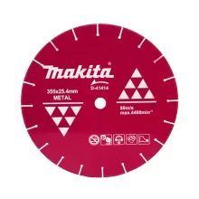 Disco de Corte Diamantado para Metal 355x25.4x3.3mm D-41414 Makita