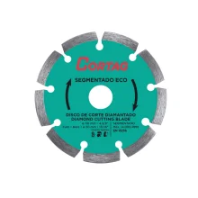 Disco de Desbaste Diamantado Segmento 110x20mm Concreto 61699 Cortag