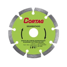 Disco de Desbaste Diamantado Segmento 230x254mm 61619 Cortag