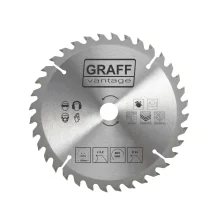 Disco de Serra com Pastilha para Madeira 4.3/8 Pol 24 Dentes Graff Vantage