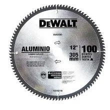 Disco de Serra para Alumínio 12 Pol com 100 Dentes DW03240 DeWalt