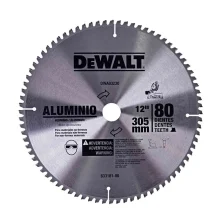 Disco de Serra para Alumínio 12 Pol com 80 Dentes DWA03230 Dewalt