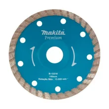 Disco Diamantado Côncavo Ondulado 110mm Premium Turbo B-12310 Makita