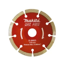 Disco Diamantado Côncavo Segmentado 110mm 4.1/2Pol Mak Fast Turbo D-30623 Makita