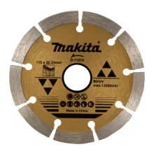Disco Diamantado Segmentado para Concreto 115x1.8mm D-71015 Makita