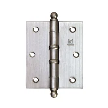 Dobradiça Aço Cromado 4 x 3 C/Anel - 5535 - Rodrigues