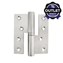 Dobradiça Cachimbo 100x36x3mm 926 41 003 Hafele Outlet