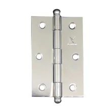 Dobradiça Latão 2.1/2 Pol x 1.5/8 Pol Cromado 5300 Rodrigues