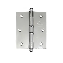 Dobradiça Latão 4 Pol x 3 Pol Cromado 5535 Rodrigues