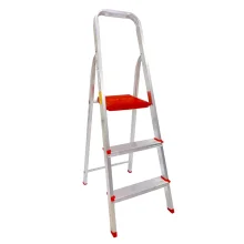 Escada Doméstica de Alumínio BTF 3 Degraus ESC0062 Botafogo