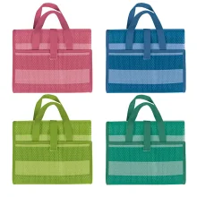 Esteira de Praia que Vira Bolsa 1,80mx90cm Polipropileno 3655 Mor Cores Sortidas