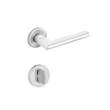 Fechadura Banheiro Zamak Kyhe 2 Cromado Acetinado com Roseta CJB781B19CA00 Imab