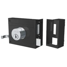 Fechadura de Sobrepor Portão 701/100 10417 Stam Grafite