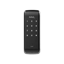 Fechadura Eletrônica Smart Lock SL120 Preto Fosco Sobrepor 0560120PF Papaiz
