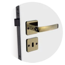 Fechadura Pali Reta Interna Antique ROS25 40X53mm 03002077615 Soprano