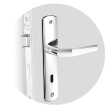 Fechadura Popline Reta Interna Cromado 40X53 ESP26 03002081118 Soprano