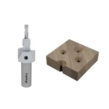 Fresa Escareadora 45º para Madeira com Broca 12mm 22A1240.04 Radix