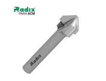 Fresa para ACM Chanfro 7x8mm Haste 6mm 2059075.01 Radix