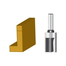 Fresa Paralela Dupla com Rolamento HT 1/2 Pol D-02054 Makita