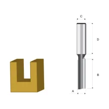 Fresa Paralela Dupla HT 1/4 Pol D-01345 Makita