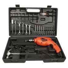 Furadeira de Impacto 3/8 Pol 550 Watts e 26 Acessórios HD460K BlackDecker