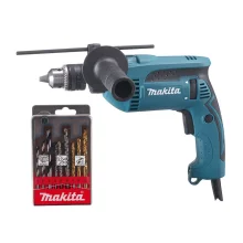 Furadeira de Impacto 760 Watts e Kit de Brocas HP1640X2 Makita