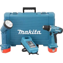 Furadeira e Parafusadeira 10mm à Bateria 12V 6271DWPLE Makita