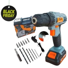 Furadeira Parafusadeira à Bateria 12V com Maleta e 13 Acessórios FP12X NKF