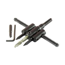 Furador Ajustável Circular para Furadeira 30-120mm F000111 Ipiranga