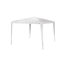 Gazebo em Poliester Oxford com Silvercoating 3 x 3m 3526 Mor Branco