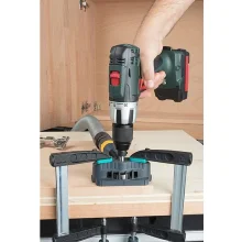 Guia de Perfuração para Brocas cilíndrica e Forstner 468600 Wolfcraft