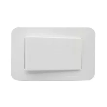 Interruptor Simples para Móveis 10 Amperes Lumitek Branco